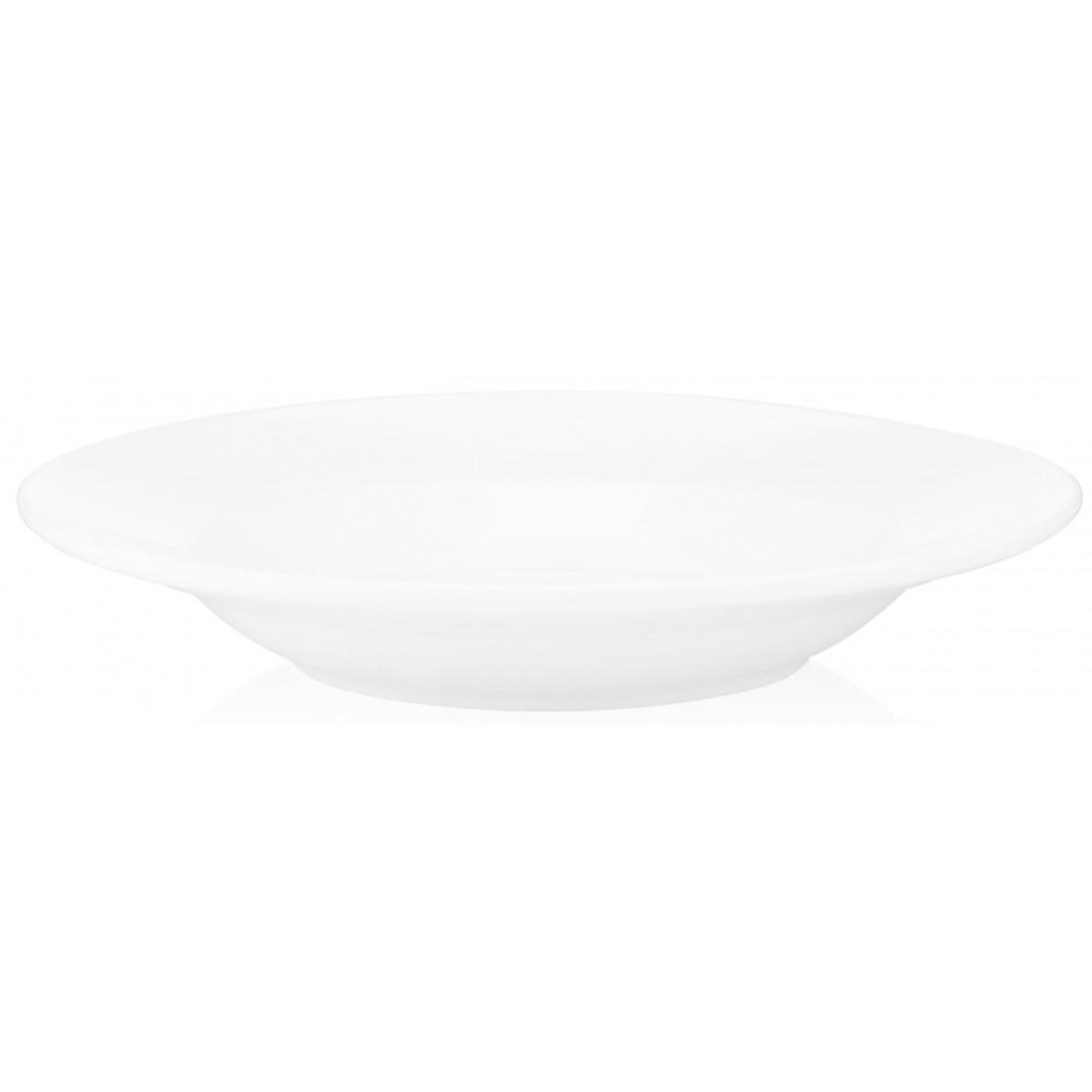 Тарілка глибока Ardesto Prato, 27см, порцеляна, білий