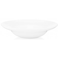 Тарілка глибока Ardesto Prato, 25см, порцеляна, білий
