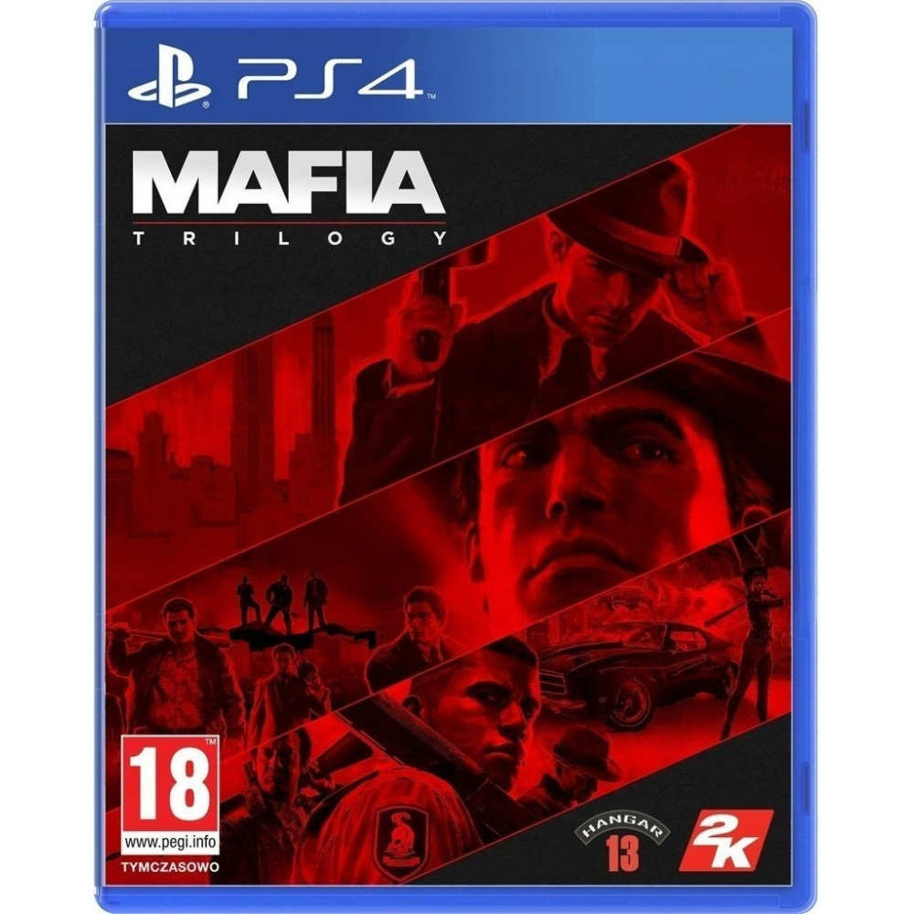 Гра консольна PS4 Mafia Trilogy, BD диск