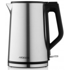 Електрочайник Ardesto Steel Collection 1.5л, подвійні стінки, сріблястий Електрочайник Ardesto Steel Collection 1.5л, подвійні стінки, сріблястий