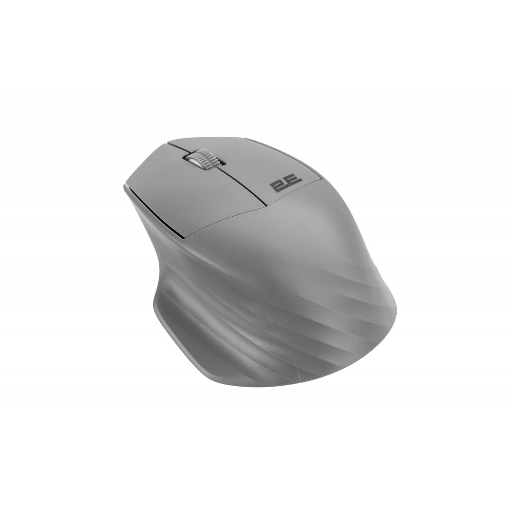 Миша 2E MF280 Silent, WL/BT, сірий