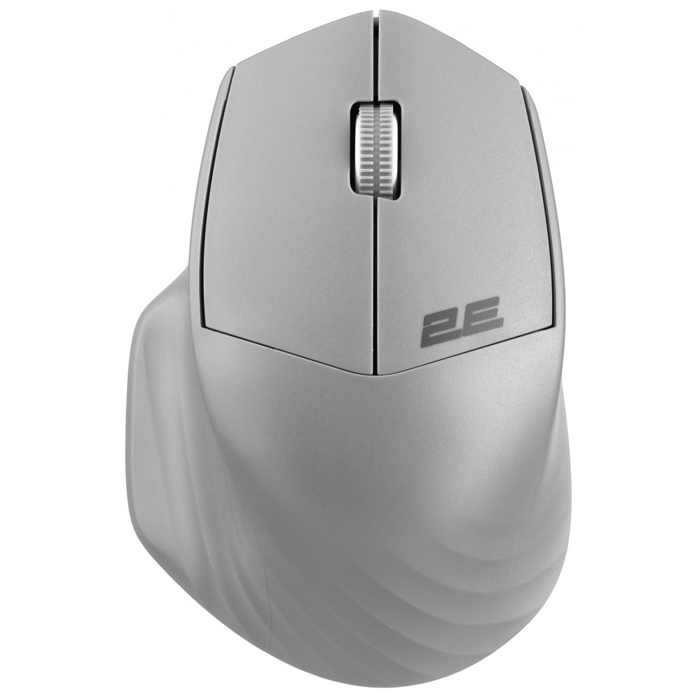 Миша 2E MF280 Silent, WL/BT, сірий