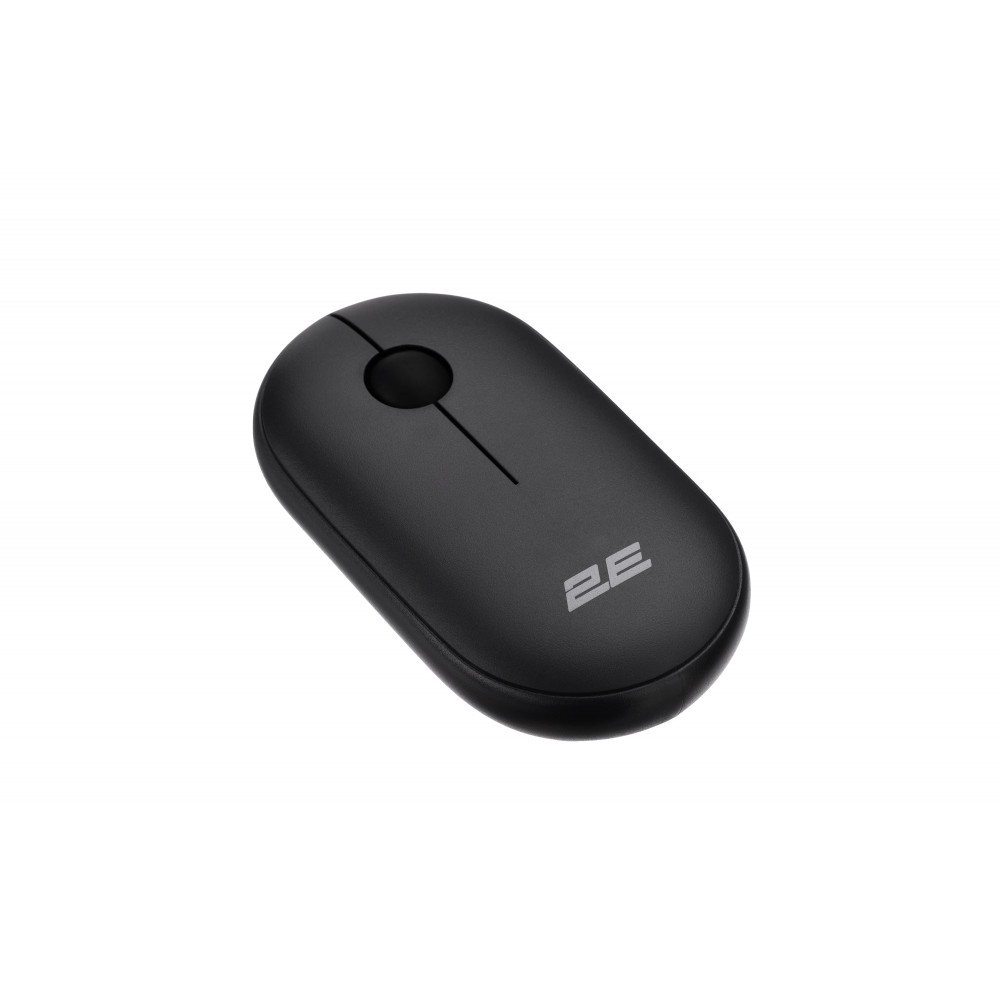 Миша 2E MF300 Silent, WL/BT, графітово-чорний