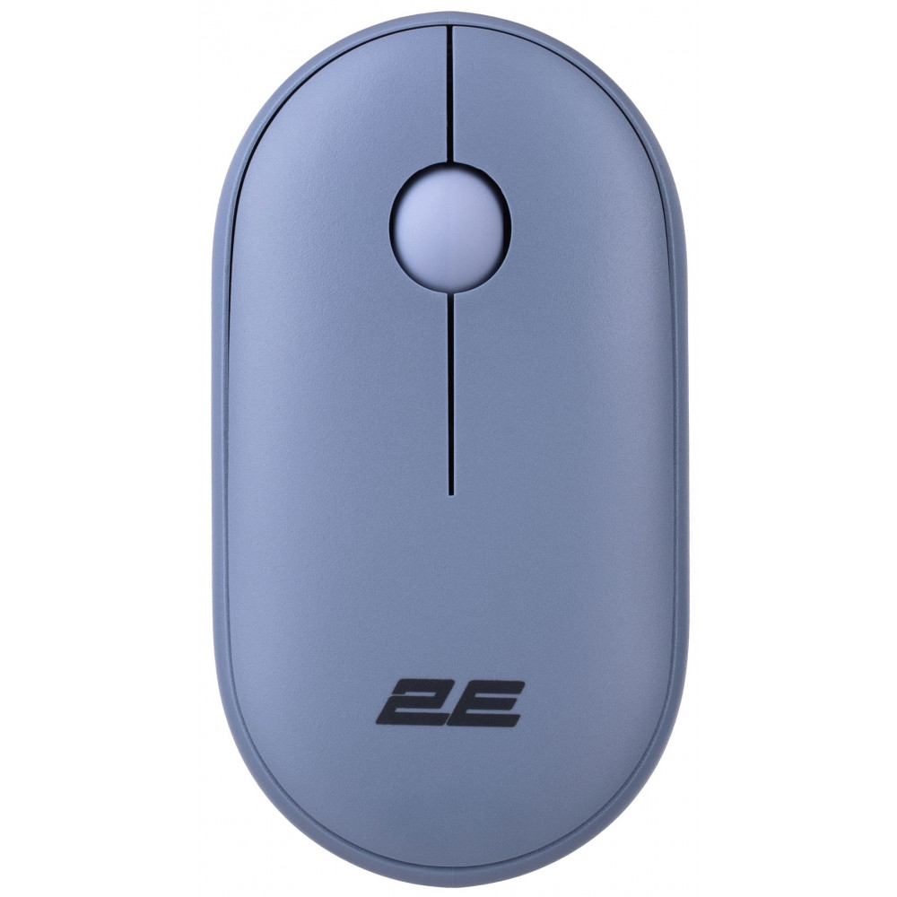 Миша 2E MF300 Silent, WL/BT, синій