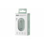 Миша 2E MF300 Silent, WL/BT, попелясто-зелений