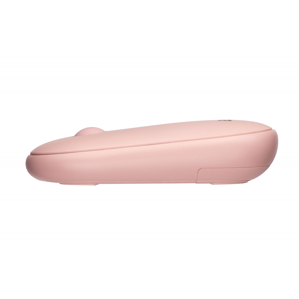 Миша 2E MF300 Silent, WL/BT, рожевий