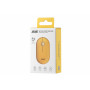 Миша 2E MF300 Silent, WL/BT, жовтий