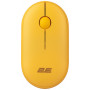 Миша 2E MF300 Silent, WL/BT, жовтий