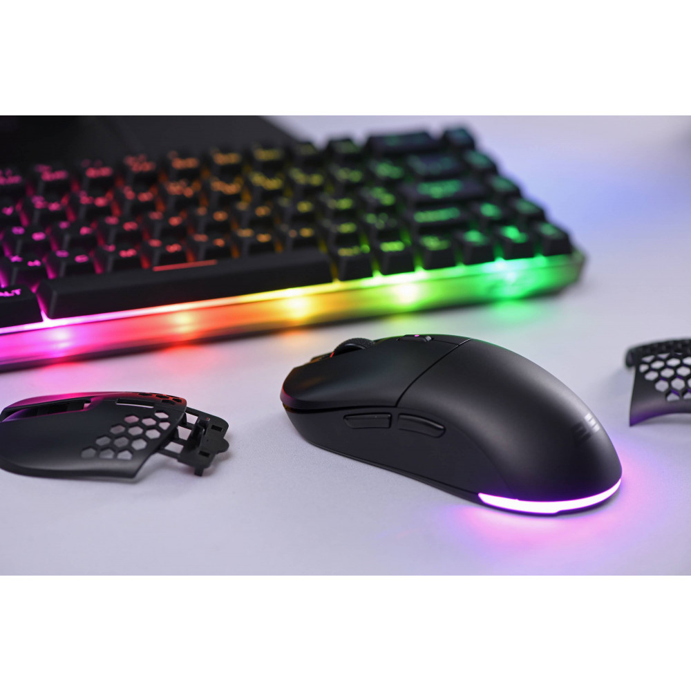 Миша 2E GAMING HyperDrive Lite WL, RGB, USB-A/WL, чорний