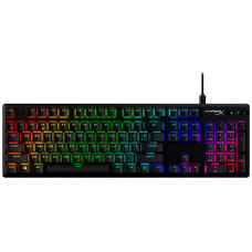 Клавіатура механічна HyperX Alloy Origins PBT 104key, Red, USB-A, EN/UA, RGB, чорний