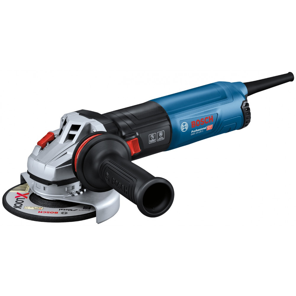 Шліфмашина кутова Bosch Professional GWS 14-125 S 125мм 1400Вт 1800-11500об/хв 2.2кг