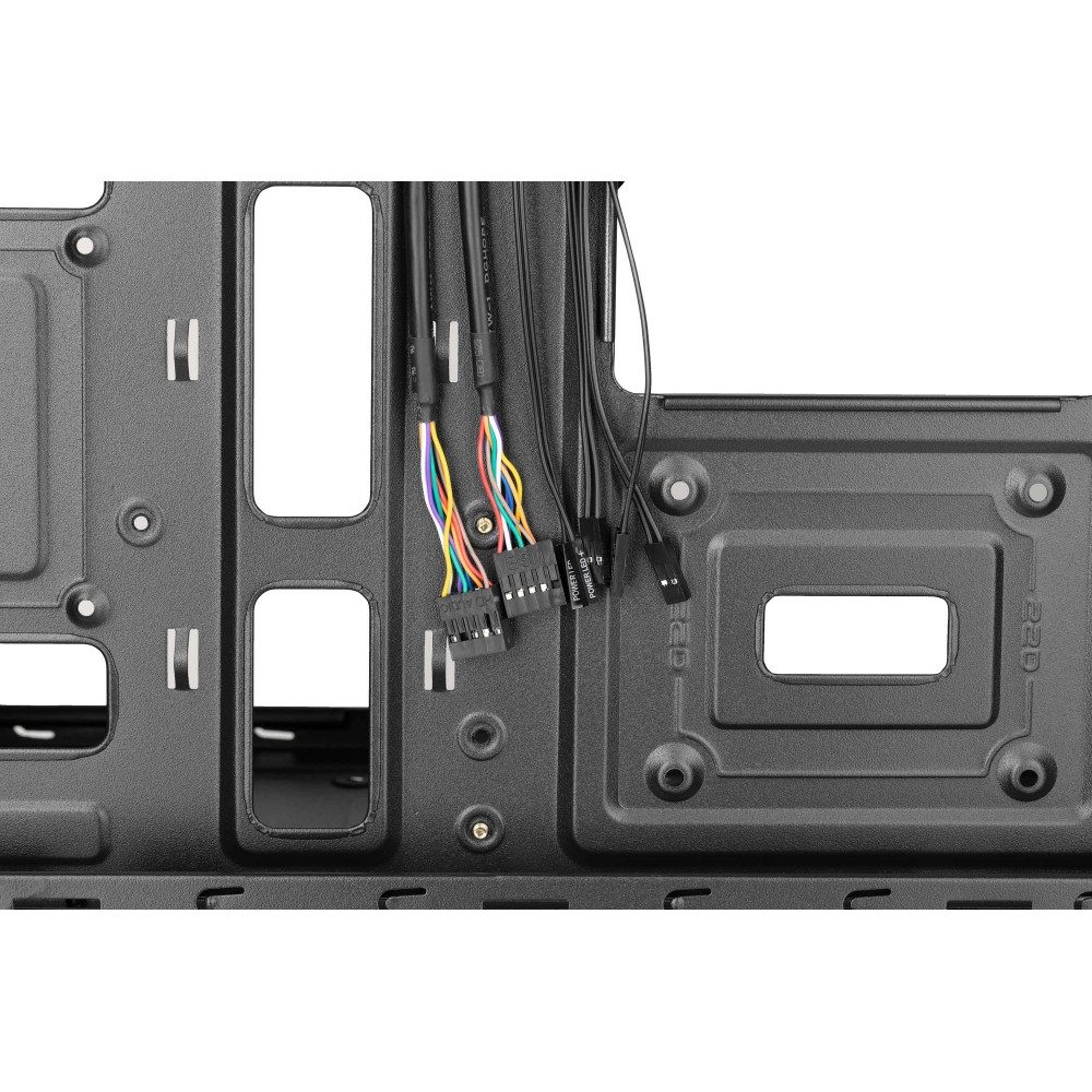 Корпус 2E Basis RD831 без БЖ 2xUSB2.0, VGA 320мм, mATX, чорний