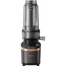 Блендер Philips стаціонарний Flip&Juice, 1500Вт, чаша-2000мл, мідно-чорний