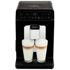 Кавомашина Krups Evidence 2.3л, зерно, автомат.капучинатор, дисплей, авторецептів - 15, сенсор.керування, чорний
