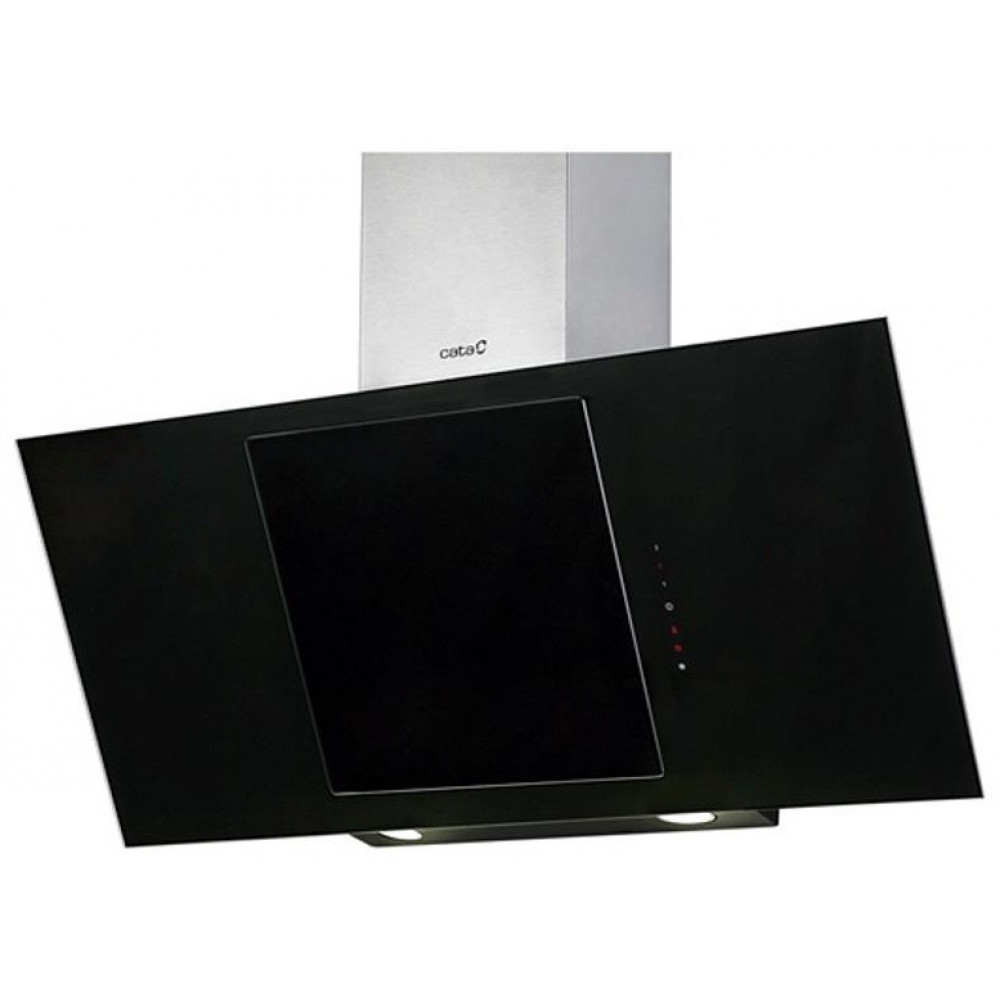 Витяжка Cata похила, 90см, 1000м.куб/год, Ceres 900 xgbk, чорний