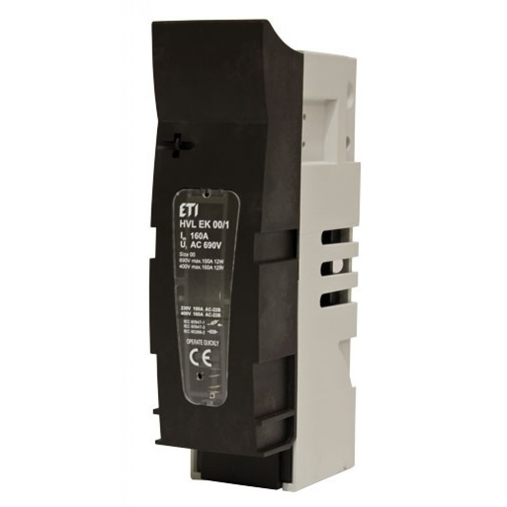 Тримач ETI, HVL EK 00 1p 160A M8