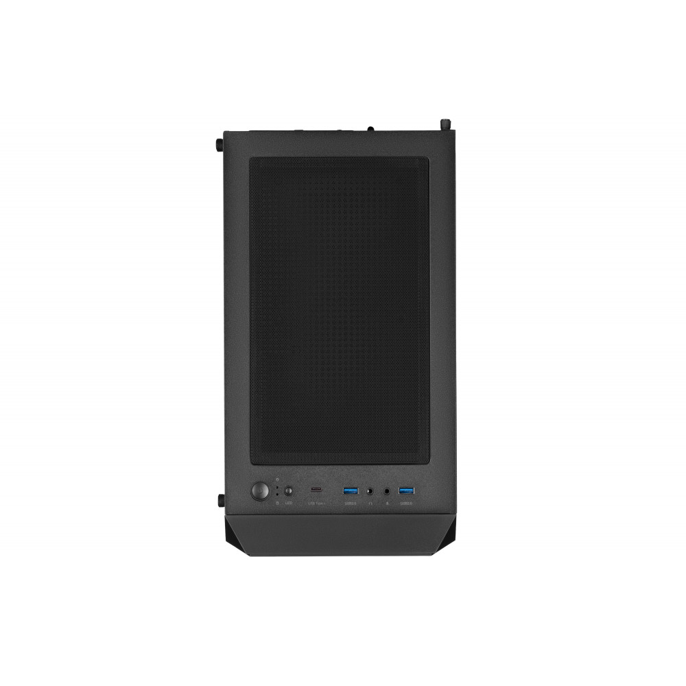 Корпус 2E GAMING Hexagon G338 без БЖ 2xUSB3.0, 1xUSBType-C, 3x120мм ARGB, 1x120мм, VGA 330мм, LCS ready, HUB, TG Side Panel, ATX, чорний