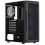 Корпус 2E GAMING Hexagon G338 без БЖ 2xUSB3.0, 1xUSBType-C, 3x120мм ARGB, 1x120мм, VGA 330мм, LCS ready, HUB, TG Side Panel, ATX, чорний