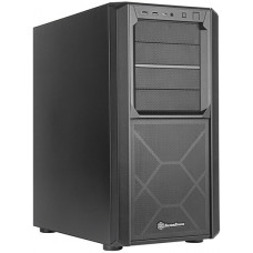 Корпус SilverStone Seta SED1-B без БЖ,  2xUSB3.0, 1xUSBType-C, 1x120мм, VGA 394мм, LCS ready, SSI-CEB EATX, чорний