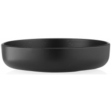 Тарілка супова Ardesto Trento, 21.5см, кераміка, чорний