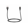 Кабель USB-A > USB-C заряджання/синхронізації 2E 1м, Type-C, Glow, чорний