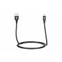 Кабель USB-A > microUSB заряджання/синхронізації 2E 1м, Glow, чорний