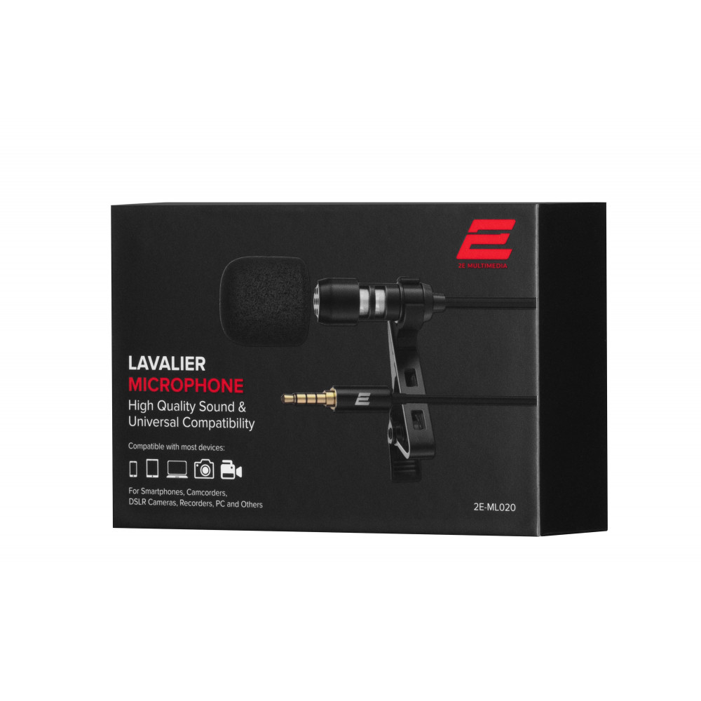Мікрофон-петличка 2Е ML020 3.5mm