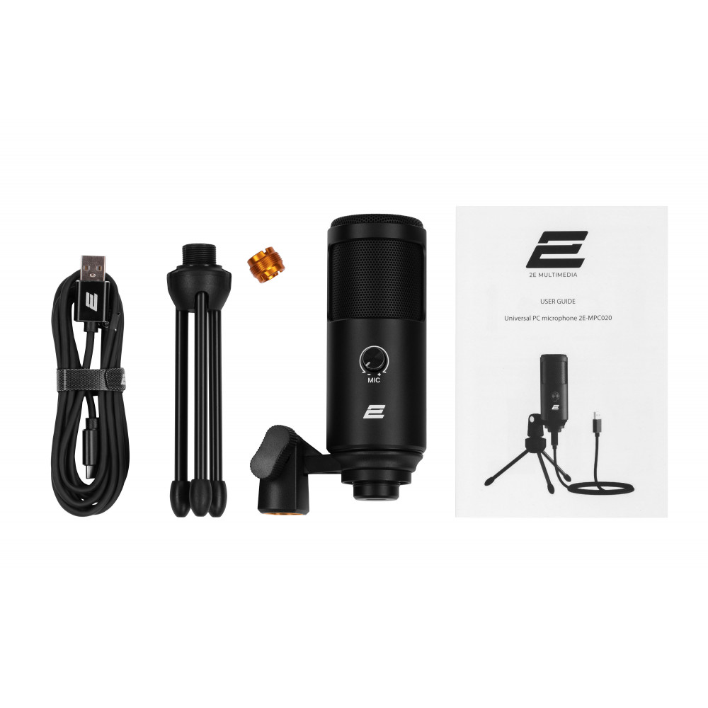 Мікрофон для ПК 2Е MPC020 Streaming KIT USB