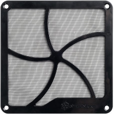 Пиловий фільтр для вентилятора SilverStone FF141B, 140мм, магнітний, чорний