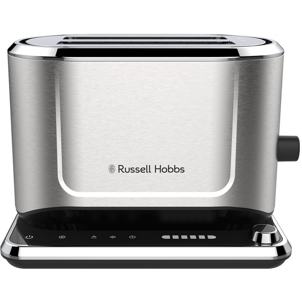 Тостер Russell Hobbs Attentiv 2 Slice 1500Вт, підігрів, розморожування, метал