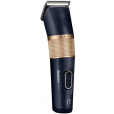 Машинка для стриження  Babyliss, мережа+акум., вібраційний мотор, насадок-8, кейс, титан.напил., синій