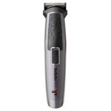 Набір для стрижки Babyliss, для бороди, вусів, голови, носа і тіла, акум., вібраційний мотор, насадок-9, сталь, сірий