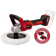 Шліфмашина полірувальна акумуляторна Einhell CE-CP 18/180 LI E - Solo 18В 180мм 500-3000об/хв 1.48кг без АКБ та ЗП