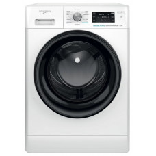 Пральна машина Whirlpool фронтальна, 10кг, 1400, A+++, 60см, дисплей, пара, інвертор, люк чорний, білий