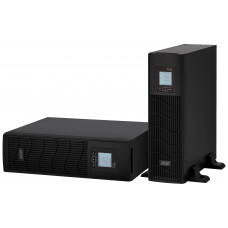 Джерело безперебійного живлення 2E PS3000RT, 3000VA/2400W, RT3U, LCD, USB, 3xC13, 3xSchuko