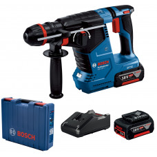 Перфоратор акумуляторний Bosch Professional GBH 187-LI ONE Chuck SDS-Plus 18В акб 2х5А·год 2.4Дж 2.9кг Перфоратор акумуляторний Bosch Professional GBH 187-LI ONE Chuck SDS-Plus 18В акб 2х5А·год 2.4Дж 2.9кг