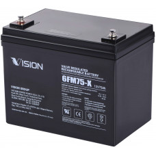 Акумуляторна батарея Vision FM, 12В, 75А•год, AGM Акумуляторна батарея Vision FM, 12В, 75А•год, AGM