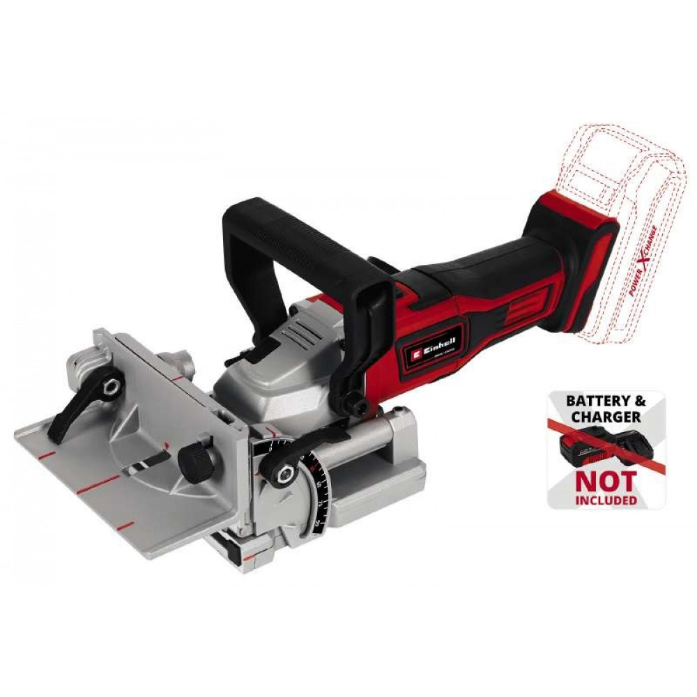 Фрезер ламельний акумуляторний Einhell TE-BJ 18LI - Solo 18В диск 100х22х3.8мм 6500об/хв 2.18кг без АКБ та ЗП