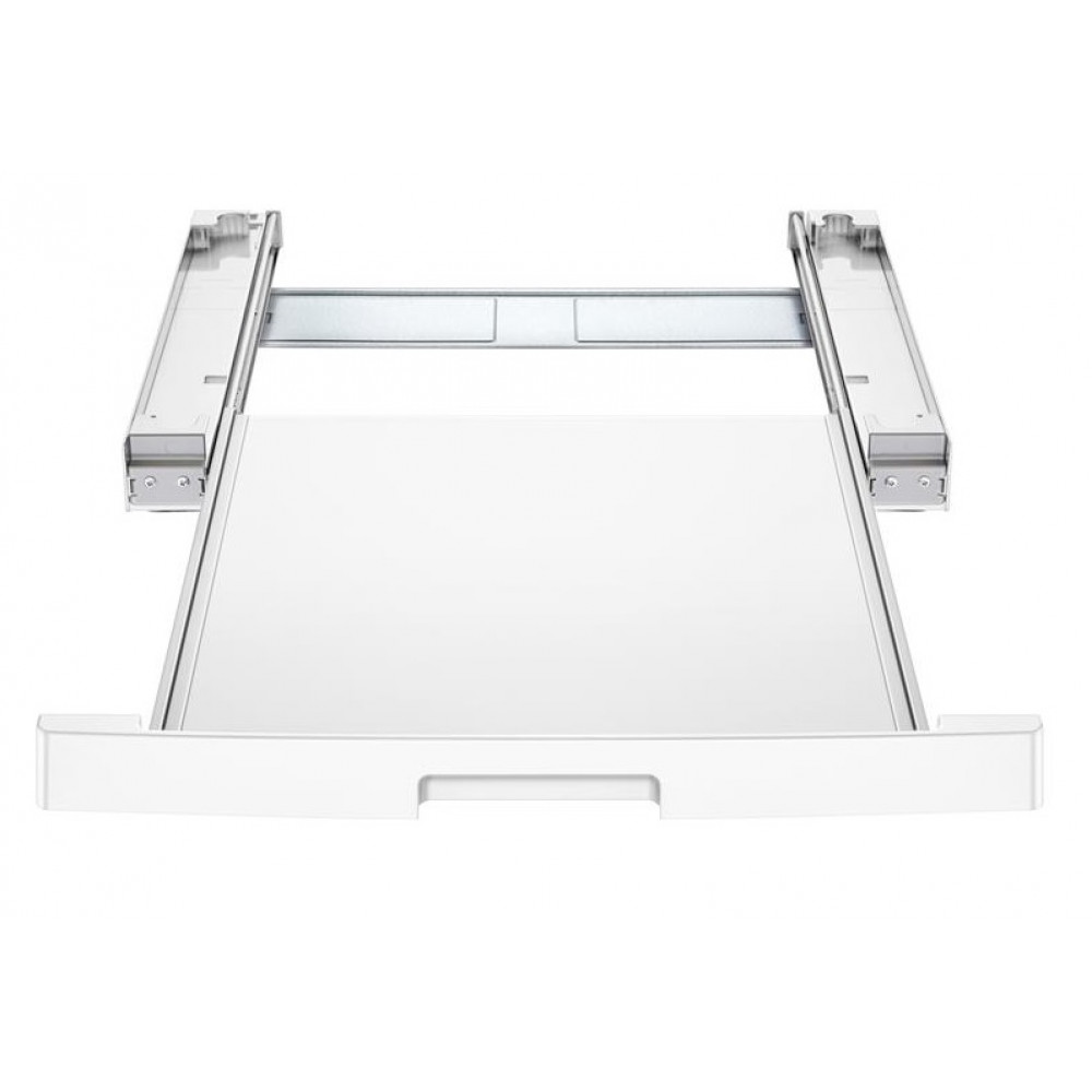 Комплект монтажний LG для з'єднання пральної машини з сушильною машиною, висувна полиця, білий