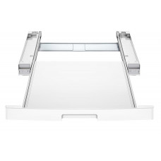 Комплект монтажний LG для з'єднання пральної машини з сушильною машиною, висувна полиця, білий