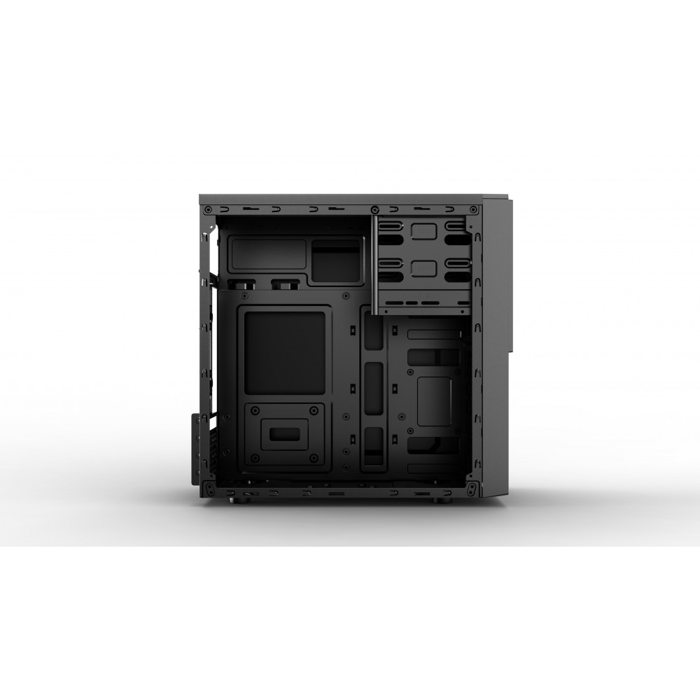 Корпус 2E Basis RD860-3U без БЖ, 1xUSB3.0, 2xUSB2.0, VGA 320мм, mATX, чорний