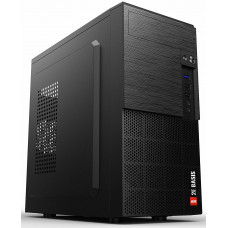 Корпус 2E Basis RD860-3U без БЖ, 1xUSB3.0, 2xUSB2.0, VGA 320мм, mATX, чорний