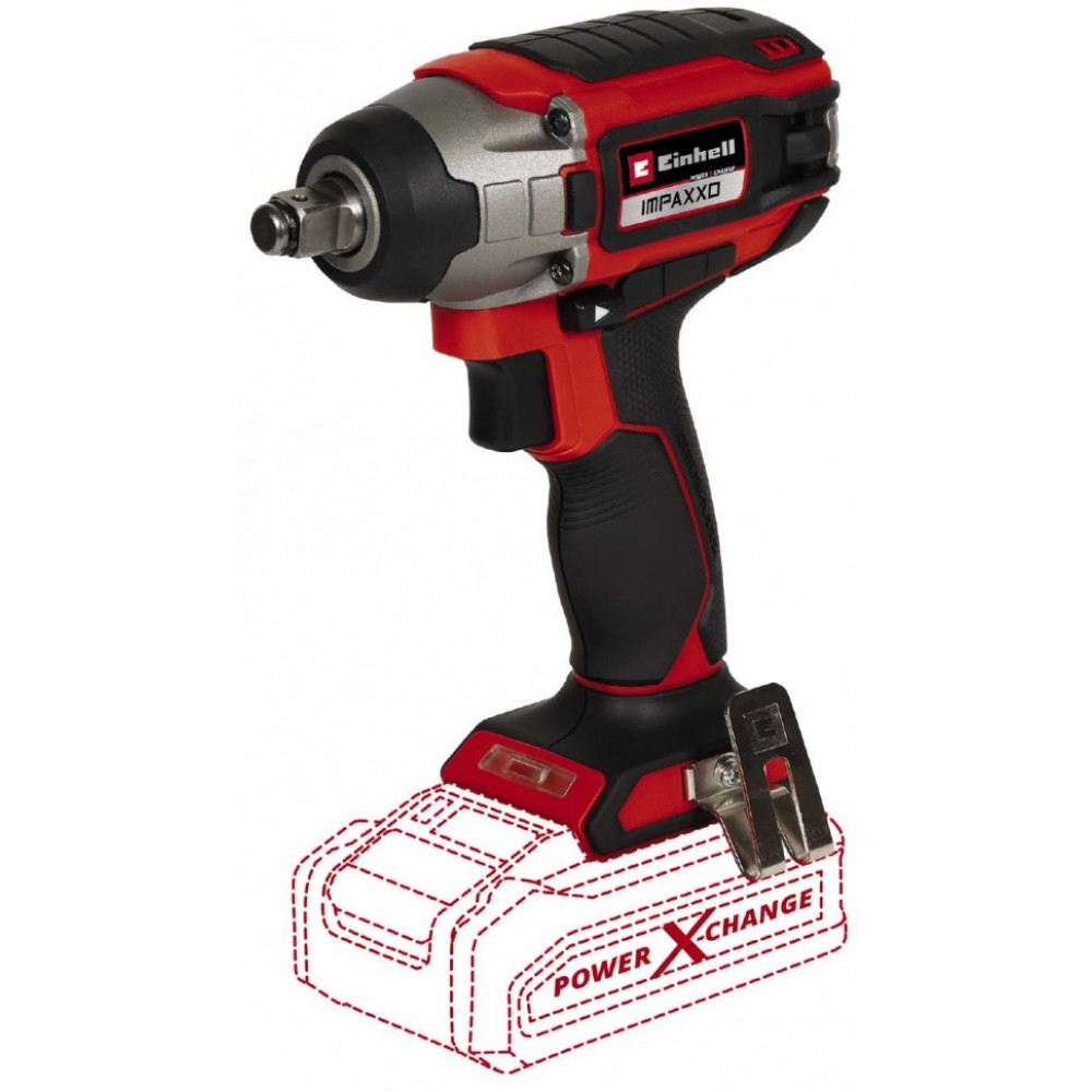 Гайковерт ударний Einhell Professional IMPAXXO 18/230 безщітковий PXC 18В 2900об/хв 230Нм 1.17кг без АКБ та ЗП