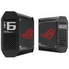 Система WiFi-Mesh ASUS ROG Rapture GT6 AX10000, 3xGE LAN, 1x2.5GE WAN, 1xUSB 3.2, 2мод, чорний