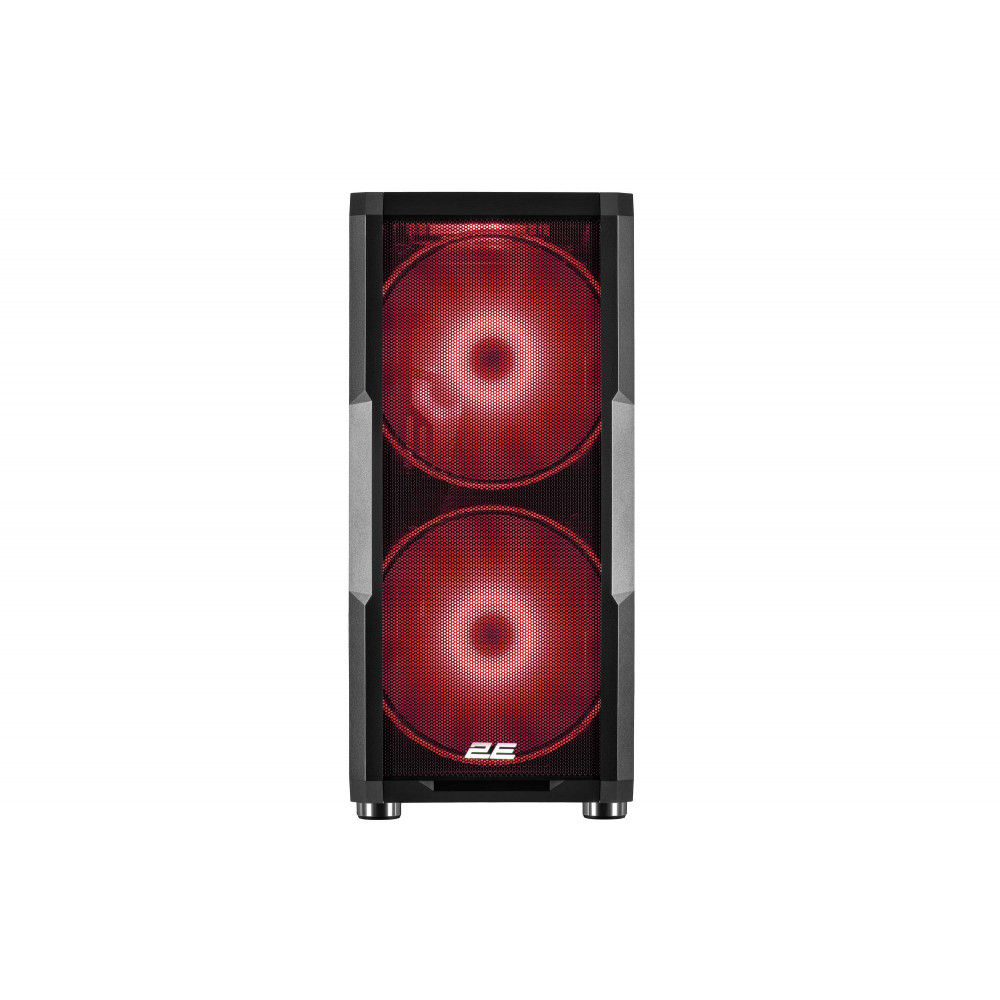 Корпус 2E GAMING Contego Neo GW05 без БЖ 2xUSB3.0, 1xUSBType-C, 2x200мм, ARGB, 3x120мм ARGB, VGA 380мм, LCS ready, контролер з пультом, TG Side Panel, EATX, чорний
