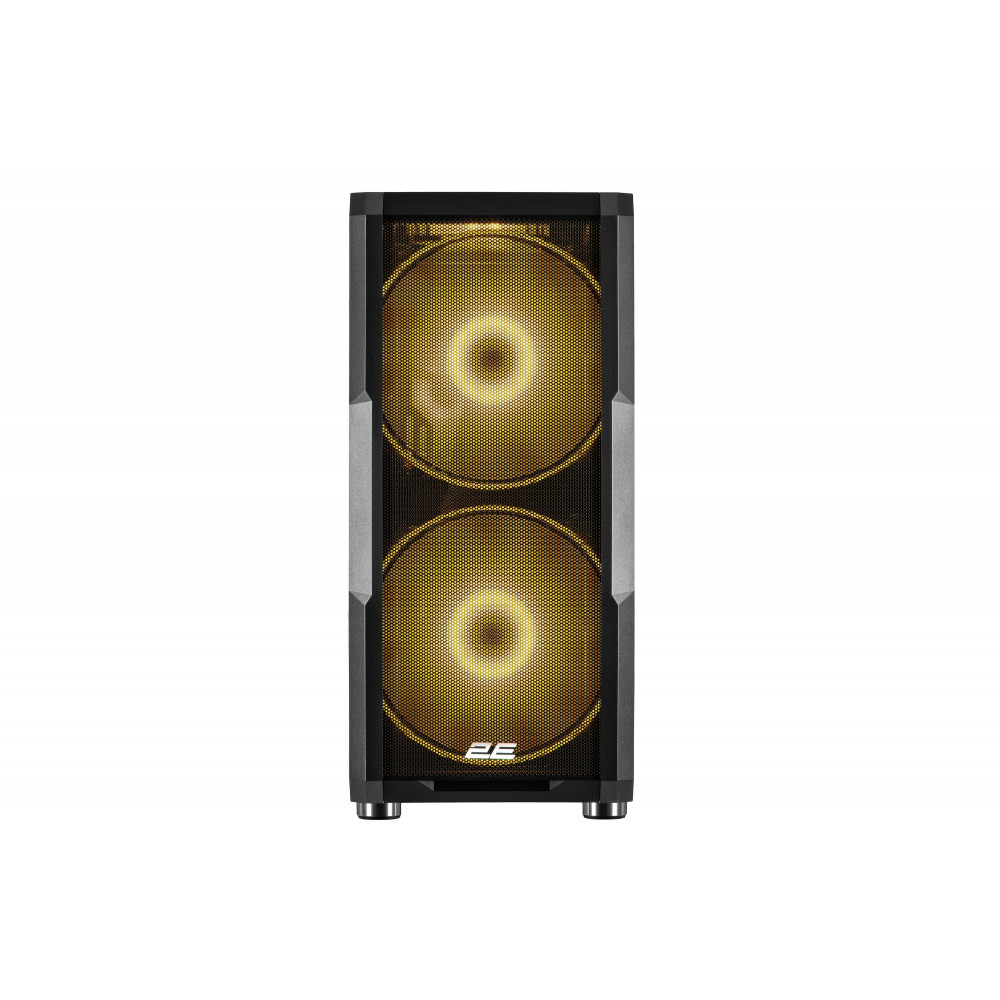 Корпус 2E GAMING Contego Neo GW05 без БЖ 2xUSB3.0, 1xUSBType-C, 2x200мм, ARGB, 3x120мм ARGB, VGA 380мм, LCS ready, контролер з пультом, TG Side Panel, EATX, чорний