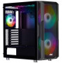 Корпус 2E GAMING Contego Neo GW05 без БЖ 2xUSB3.0, 1xUSBType-C, 2x200мм, ARGB, 3x120мм ARGB, VGA 380мм, LCS ready, контролер з пультом, TG Side Panel, EATX, чорний