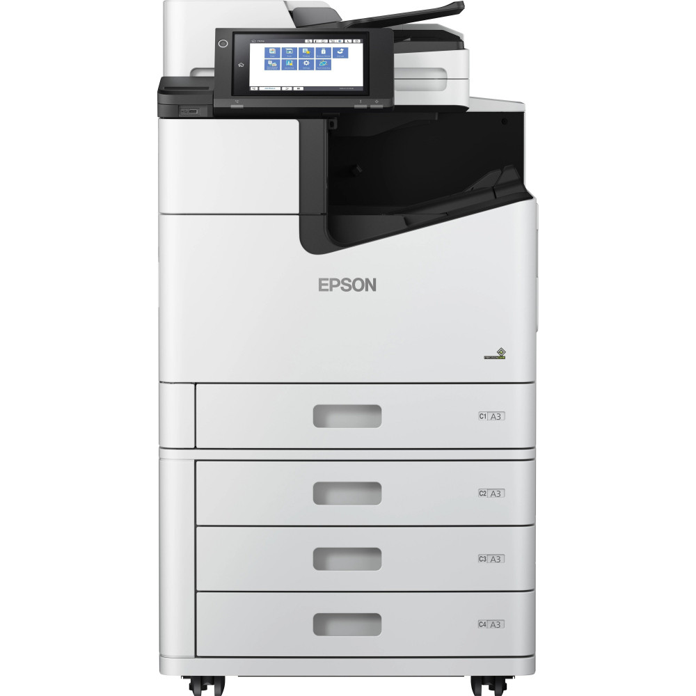 БФП ink mono А3 Epson WorkForce Enterprise WF-M21000D4TW 100 ppm Fax DADF Duplex USB Ethernet Wi-Fi Pigment