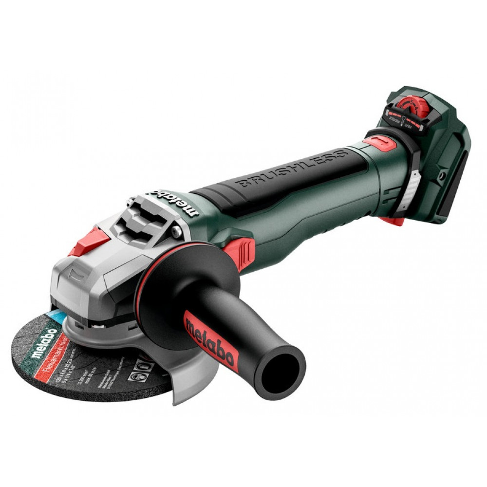 Шліфмашина кутова акумуляторна Metabo WVB 18 LT BL 11-125 125мм 18В 2800-10000об/хв 1.8кг без АКБ та ЗП