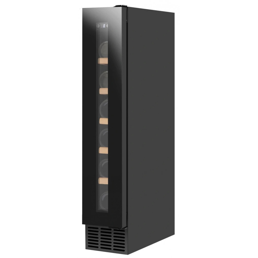 Холодильник Philco для вина, 81.3х57х52.5, холод.відд.-26л, зон - 1, бут-6, диспл, підсвітка, чорний